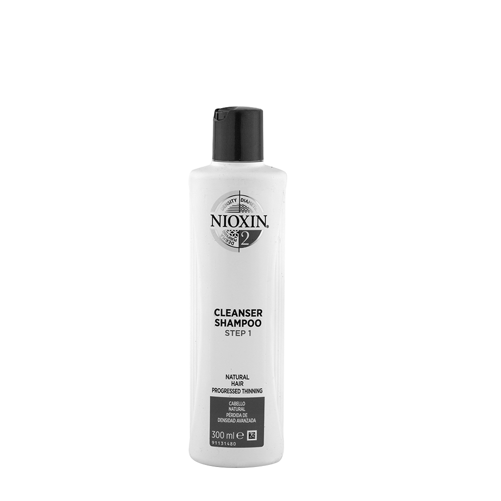 Sistema2 Cleanser Shampoo Anticadu Capelli Naturali Visibilmente Radi