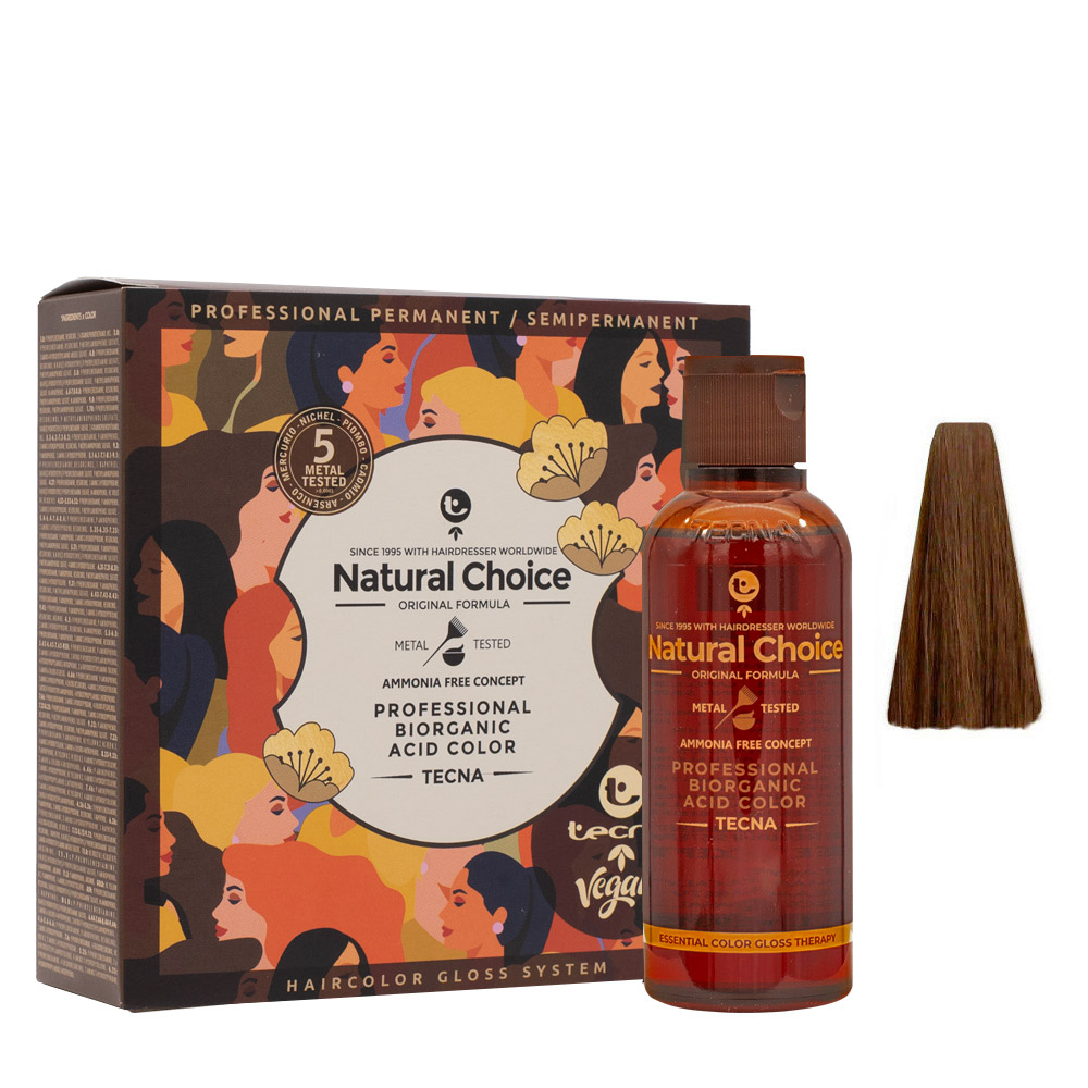 Tecna NCC Biorganic Acid Color 3 x 130ml Tinte Para Cabellos Marrón claro