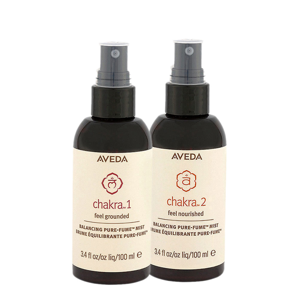 Aveda Chakra 1 Balancing Pure Fume Mist 100ml Chakra 2 Balancing