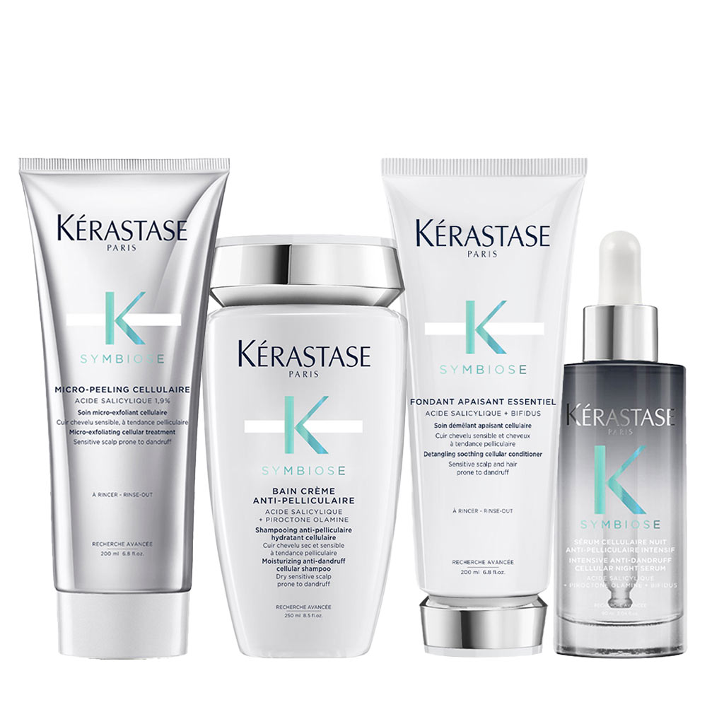 Kerastase Symbiose Micro-Peeling Cellulaire 200ml Bain Crème 250ml Fondant  200m