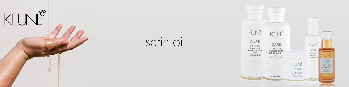 Satin oil - linea con oli per capelli secchi