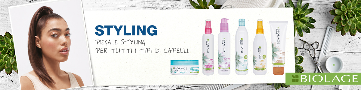 Styling - per tutti i tipi di capelli