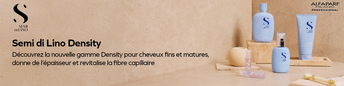 Density - cheveux clairsemés et matures