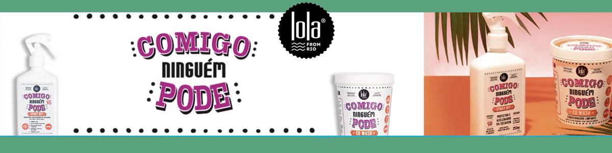 Comigo Ninguem Pode - quick styling and anti-frizz