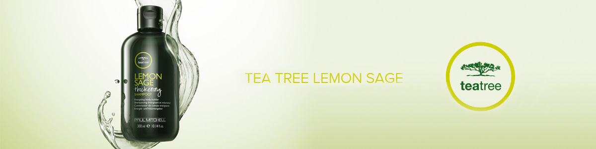Tea tree Lemon sage - fine hair